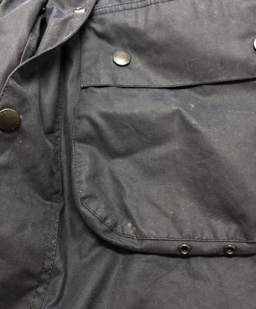 Barbour（バブアー）Barbour (バブアー) SL BORDER/WAXED COTTON/1402141 ネイビー サイズ:40の古着・服飾アイテム