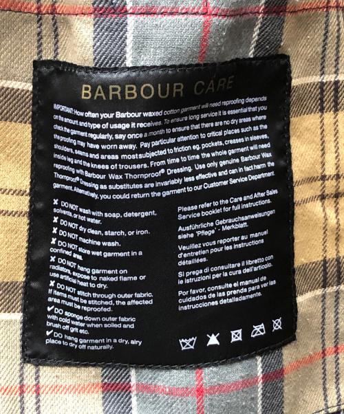 Barbour（バブアー）Barbour (バブアー) SL BORDER/WAXED COTTON/1402141 ネイビー サイズ:40の古着・服飾アイテム