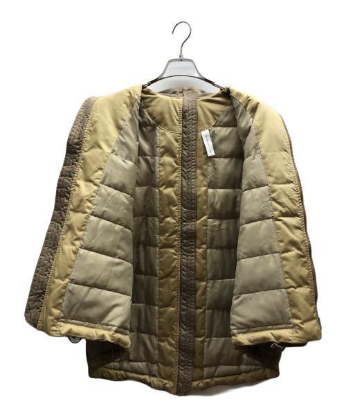 Ujoh（ウジョー）UJOH (ウジョー) DANSKIN (ダンスキン) インサレーションブルゾン ベージュ サイズ:Mの古着・服飾アイテム