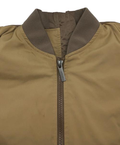 Ujoh（ウジョー）UJOH (ウジョー) DANSKIN (ダンスキン) インサレーションブルゾン ベージュ サイズ:Mの古着・服飾アイテム
