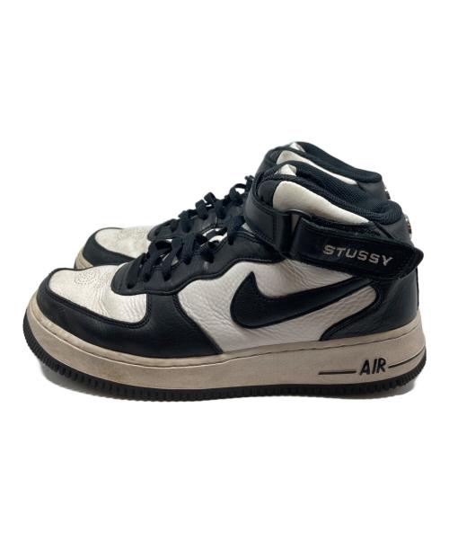 NIKE（ナイキ）NIKE (ナイキ) stussy (ステューシー) AIR FORCE1 MID/DJ7840-002 ブラック サイズ:US9.5の古着・服飾アイテム