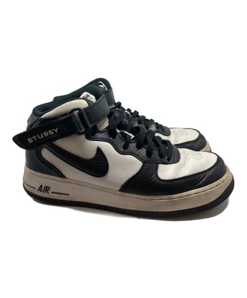 NIKE（ナイキ）NIKE (ナイキ) stussy (ステューシー) AIR FORCE1 MID/DJ7840-002 ブラック サイズ:US9.5の古着・服飾アイテム