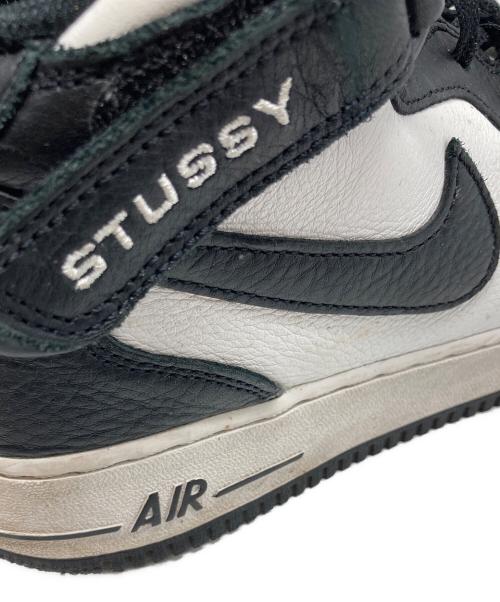 NIKE（ナイキ）NIKE (ナイキ) stussy (ステューシー) AIR FORCE1 MID/DJ7840-002 ブラック サイズ:US9.5の古着・服飾アイテム