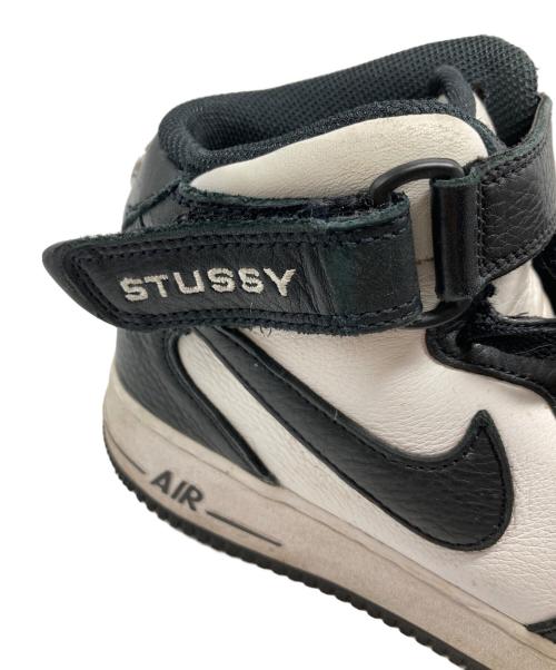 NIKE（ナイキ）NIKE (ナイキ) stussy (ステューシー) AIR FORCE1 MID/DJ7840-002 ブラック サイズ:US9.5の古着・服飾アイテム
