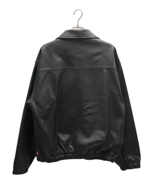 LEVI'S（リーバイス）LEVI'S (リーバイス) PREMIUM BLACK FULLZIP SPORTS LEATHER JACKET/005Z9-0000 ブラック サイズ:XSの古着・服飾アイテム
