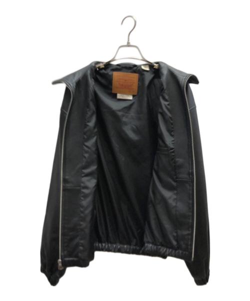 LEVI'S（リーバイス）LEVI'S (リーバイス) PREMIUM BLACK FULLZIP SPORTS LEATHER JACKET/005Z9-0000 ブラック サイズ:XSの古着・服飾アイテム