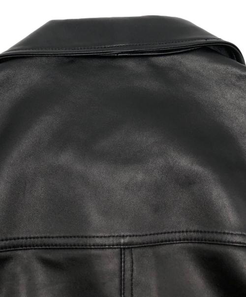 LEVI'S（リーバイス）LEVI'S (リーバイス) PREMIUM BLACK FULLZIP SPORTS LEATHER JACKET/005Z9-0000 ブラック サイズ:XSの古着・服飾アイテム