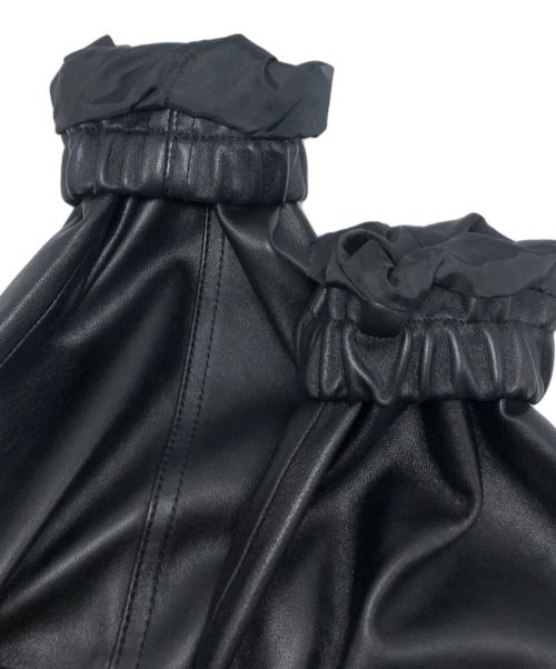 LEVI'S（リーバイス）LEVI'S (リーバイス) PREMIUM BLACK FULLZIP SPORTS LEATHER JACKET/005Z9-0000 ブラック サイズ:XSの古着・服飾アイテム
