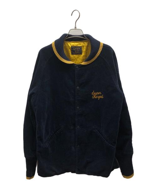 Hysteric Glamour（ヒステリックグラマー）Hysteric Glamour (ヒステリックグラマー) ベロアジャケット / 2AB-2715 ネイビー サイズ:FREEの古着・服飾アイテム