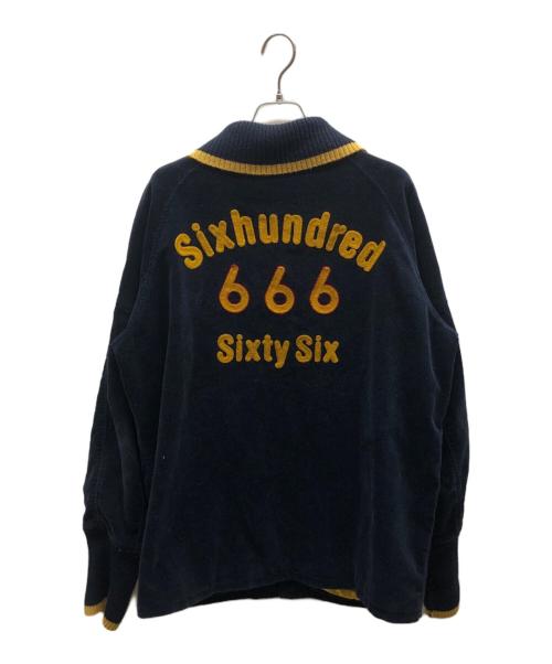 Hysteric Glamour（ヒステリックグラマー）Hysteric Glamour (ヒステリックグラマー) ベロアジャケット / 2AB-2715 ネイビー サイズ:FREEの古着・服飾アイテム