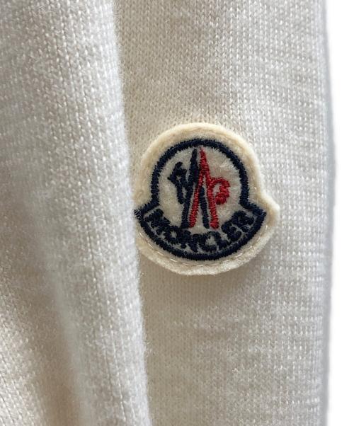 MONCLER（モンクレール）MONCLER (モンクレール) ニット切替ダウンジャケット / J20939B51000 ホワイト サイズ:Mの古着・服飾アイテム