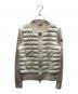 MONCLER（モンクレール）の古着「ニット切替ダウンジャケット / J20939B51000」｜ホワイト