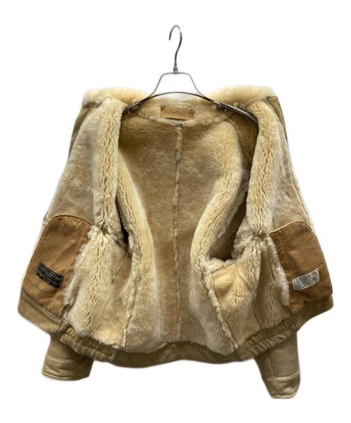 Timberland（ティンバーランド）Timberland (ティンバーランド) フィープスキンムートンジャケット ベージュ サイズ:SMALLの古着・服飾アイテム