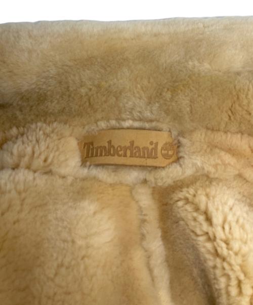 Timberland（ティンバーランド）Timberland (ティンバーランド) フィープスキンムートンジャケット ベージュ サイズ:SMALLの古着・服飾アイテム