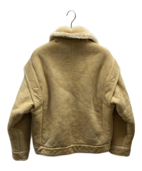 Timberland（ティンバーランド）Timberland (ティンバーランド) フィープスキンムートンジャケット ベージュ サイズ:SMALLの古着・服飾アイテム