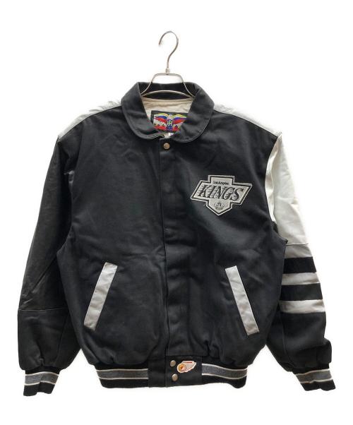 JEFF HAMILTON（ジェフハミルトン）JEFF HAMILTON (ジェフハミルトン) レターマンジャケット ブラック サイズ:Mの古着・服飾アイテム