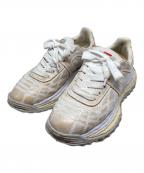 Maison MIHARA YASUHIROメゾン ミハラ ヤスヒロ）の古着「SCOTT OG Sole Vintage Leather Effect Low-top Sneaker/A16FW710」｜ベージュ