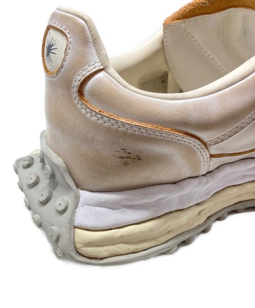 Maison MIHARA YASUHIRO（メゾン ミハラ ヤスヒロ）Maison MIHARA YASUHIRO (メゾン ミハラ ヤスヒロ) SCOTT OG Sole Vintage Leather Effect Low-top Sneaker/A16FW710 ベージュ サイズ:44の古着・服飾アイテム