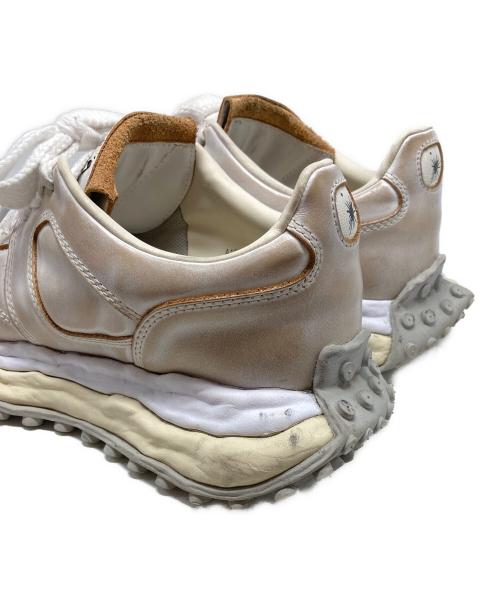 Maison MIHARA YASUHIRO（メゾン ミハラ ヤスヒロ）Maison MIHARA YASUHIRO (メゾン ミハラ ヤスヒロ) SCOTT OG Sole Vintage Leather Effect Low-top Sneaker/A16FW710 ベージュ サイズ:44の古着・服飾アイテム