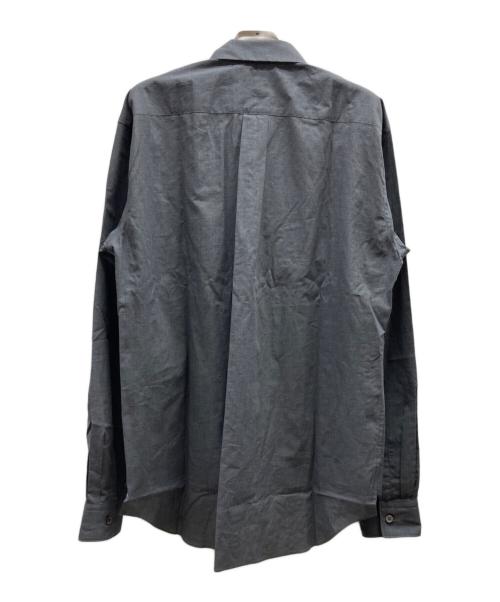 COMME des GARCONS HOMME DEUX（コムデギャルソン オム ドゥ）COMME des GARCONS HOMME DEUX (コムデギャルソン オム ドゥ) トラッカータイプ綿シャツ/DP-B051 グレー サイズ:Lの古着・服飾アイテム