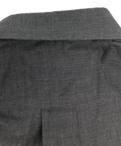 COMME des GARCONS HOMME DEUX（コムデギャルソン オム ドゥ）COMME des GARCONS HOMME DEUX (コムデギャルソン オム ドゥ) トラッカータイプ綿シャツ/DP-B051 グレー サイズ:Lの古着・服飾アイテム