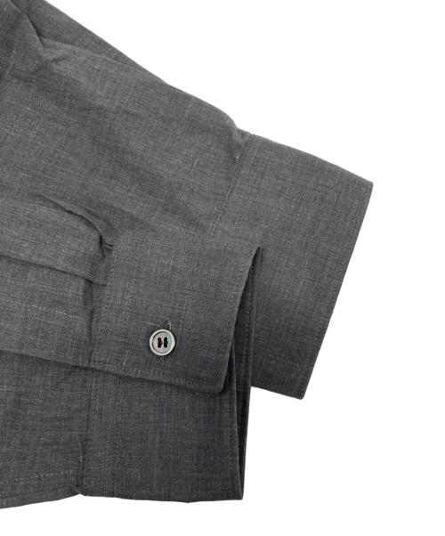 COMME des GARCONS HOMME DEUX（コムデギャルソン オム ドゥ）COMME des GARCONS HOMME DEUX (コムデギャルソン オム ドゥ) トラッカータイプ綿シャツ/DP-B051 グレー サイズ:Lの古着・服飾アイテム
