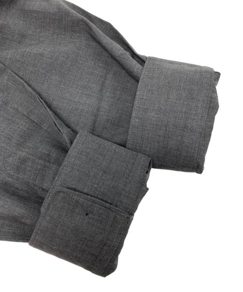 COMME des GARCONS HOMME DEUX（コムデギャルソン オム ドゥ）COMME des GARCONS HOMME DEUX (コムデギャルソン オム ドゥ) トラッカータイプ綿シャツ/DP-B051 グレー サイズ:Lの古着・服飾アイテム