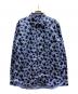 COMME des GARCONS HOMME DEUX（コムデギャルソン オム ドゥ）の古着「Light Blue Stripe Shirt With Layered Letter Print/DR-B040」｜スカイブルー