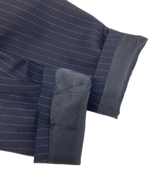 COMME des GARCONS HOMME DEUX（コムデギャルソン オム ドゥ）COMME des GARCONS HOMME DEUX (コムデギャルソン オム ドゥ) ストライプカシミア混ジャケット/DR-J021 ネイビー サイズ:Mの古着・服飾アイテム