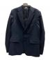 COMME des GARCONS HOMME DEUX（コムデギャルソン オム ドゥ）の古着「ストライプカシミア混ジャケット/DR-J021」｜ネイビー