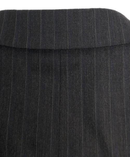 COMME des GARCONS HOMME DEUX（コムデギャルソン オム ドゥ）COMME des GARCONS HOMME DEUX (コムデギャルソン オム ドゥ) ドビーストライプ柄ウールジャケット/DR-J044 グレー サイズ:Mの古着・服飾アイテム