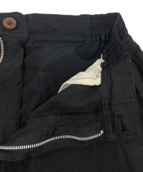 COMME des GARCONS HOMME DEUX（コムデギャルソン オム ドゥ）COMME des GARCONS HOMME DEUX (コムデギャルソン オム ドゥ) ポリエステルオックス 製品加工パンツ/DR-P035 ネイビー サイズ:Mの古着・服飾アイテム