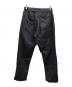 COMME des GARCONS HOMME DEUX (コムデギャルソン オム ドゥ) ポリエステルオックス 製品加工パンツ/DR-P035 ネイビー サイズ:M：25000円