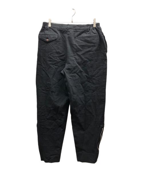 COMME des GARCONS HOMME DEUX（コムデギャルソン オム ドゥ）COMME des GARCONS HOMME DEUX (コムデギャルソン オム ドゥ) チェッカーパンツ/DR-P032 ブラック サイズ:Mの古着・服飾アイテム