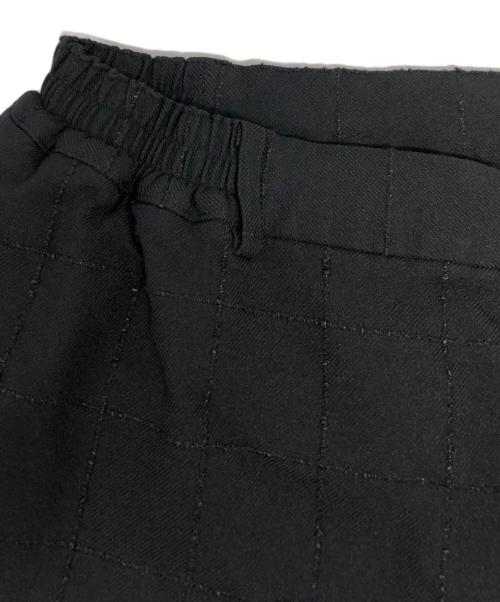 COMME des GARCONS HOMME DEUX（コムデギャルソン オム ドゥ）COMME des GARCONS HOMME DEUX (コムデギャルソン オム ドゥ) チェッカーパンツ/DR-P032 ブラック サイズ:Mの古着・服飾アイテム