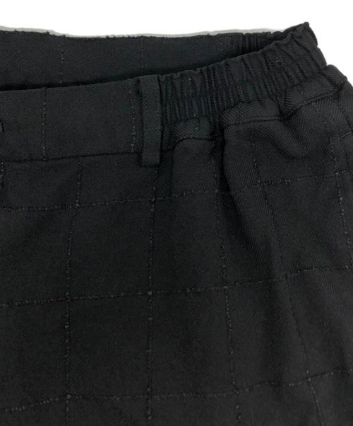 COMME des GARCONS HOMME DEUX（コムデギャルソン オム ドゥ）COMME des GARCONS HOMME DEUX (コムデギャルソン オム ドゥ) チェッカーパンツ/DR-P032 ブラック サイズ:Mの古着・服飾アイテム