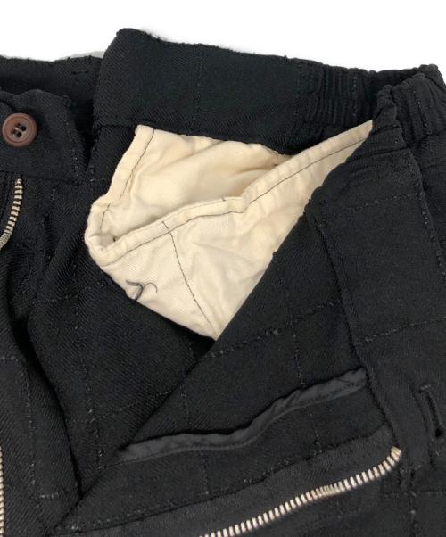 COMME des GARCONS HOMME DEUX（コムデギャルソン オム ドゥ）COMME des GARCONS HOMME DEUX (コムデギャルソン オム ドゥ) チェッカーパンツ/DR-P032 ブラック サイズ:Mの古着・服飾アイテム