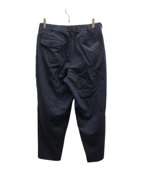COMME des GARCONS HOMME DEUX（コムデギャルソン オム ドゥ）COMME des GARCONS HOMME DEUX (コムデギャルソン オム ドゥ) ウールストライプパンツ / DR-P027 ネイビー サイズ:Mの古着・服飾アイテム