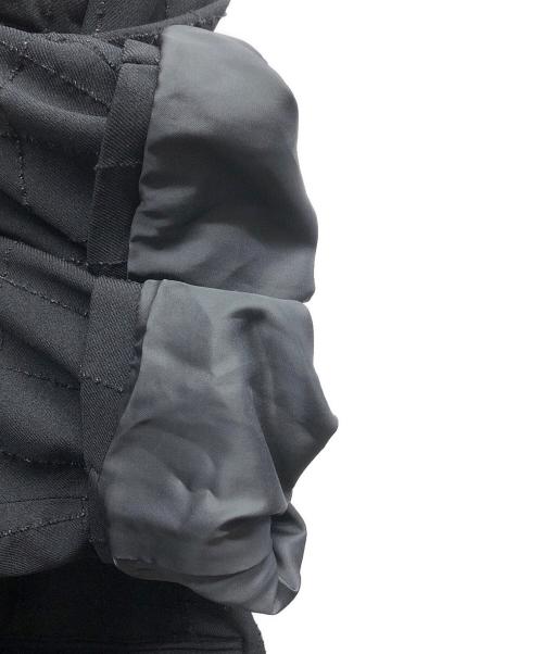 COMME des GARCONS HOMME DEUX（コムデギャルソン オム ドゥ）COMME des GARCONS HOMME DEUX (コムデギャルソン オム ドゥ) デザインレイヤードジャケット / DR-J042 ブラック サイズ:Mの古着・服飾アイテム