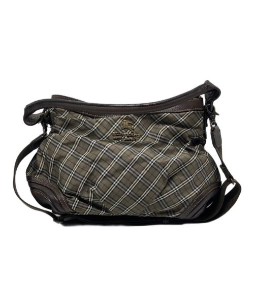 BURBERRY BLUE LABEL（バーバリー ブルー レーベル）BURBERRY BLUE LABEL (バーバリー ブルー レーベル) 2WAYノバチェックギャザーバッグ / ZAE03-001-78 ベージュの古着・服飾アイテム
