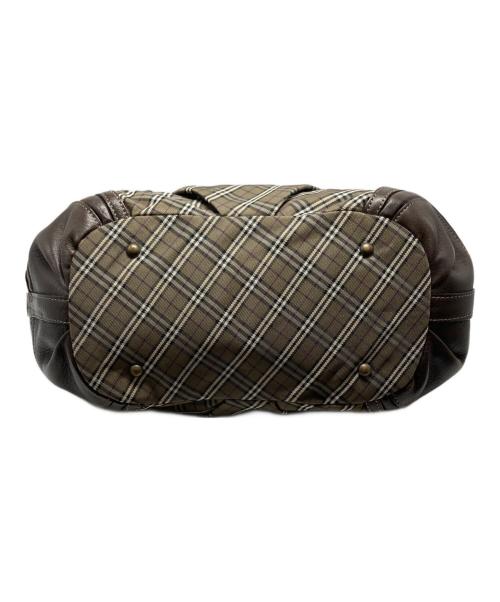 BURBERRY BLUE LABEL（バーバリー ブルー レーベル）BURBERRY BLUE LABEL (バーバリー ブルー レーベル) 2WAYノバチェックギャザーバッグ / ZAE03-001-78 ベージュの古着・服飾アイテム