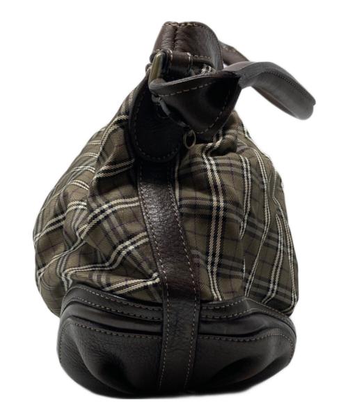 BURBERRY BLUE LABEL（バーバリー ブルー レーベル）BURBERRY BLUE LABEL (バーバリー ブルー レーベル) 2WAYノバチェックギャザーバッグ / ZAE03-001-78 ベージュの古着・服飾アイテム