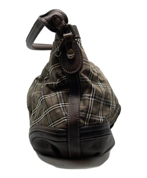 BURBERRY BLUE LABEL（バーバリー ブルー レーベル）BURBERRY BLUE LABEL (バーバリー ブルー レーベル) 2WAYノバチェックギャザーバッグ / ZAE03-001-78 ベージュの古着・服飾アイテム