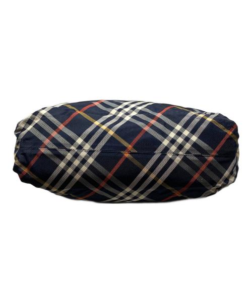 BURBERRY BLUE LABEL（バーバリー ブルー レーベル）BURBERRY BLUE LABEL (バーバリー ブルー レーベル) ノバチェックトートバッグ ネイビーの古着・服飾アイテム