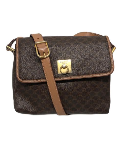 CELINE（セリーヌ）CELINE (セリーヌ) ショルダーバッグ ブラウンの古着・服飾アイテム