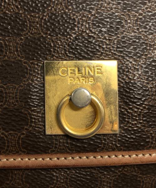 CELINE（セリーヌ）CELINE (セリーヌ) ショルダーバッグ ブラウンの古着・服飾アイテム