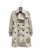 BURBERRY BLUE LABELバーバリー ブルー レーベル）の古着「トレンチコート/FR530-275-02」｜アイボリー