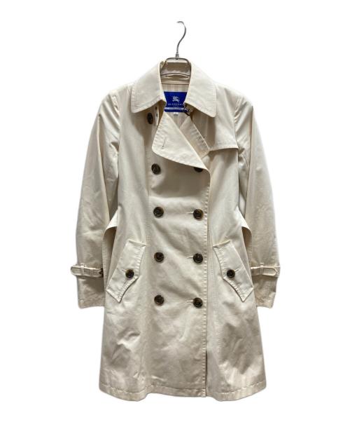 BURBERRY BLUE LABEL（バーバリー ブルー レーベル）BURBERRY BLUE LABEL (バーバリー ブルー レーベル) トレンチコート/FR530-275-02 アイボリー サイズ:40の古着・服飾アイテム