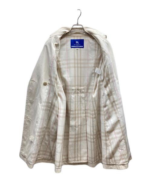 BURBERRY BLUE LABEL（バーバリー ブルー レーベル）BURBERRY BLUE LABEL (バーバリー ブルー レーベル) トレンチコート/FR530-275-02 アイボリー サイズ:40の古着・服飾アイテム