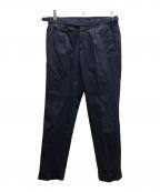INCOTEXXインコテックス）の古着「コットンツイル 1プリーツ サイドアジャスター スラックス/1AGW11 90305 821」｜ネイビー